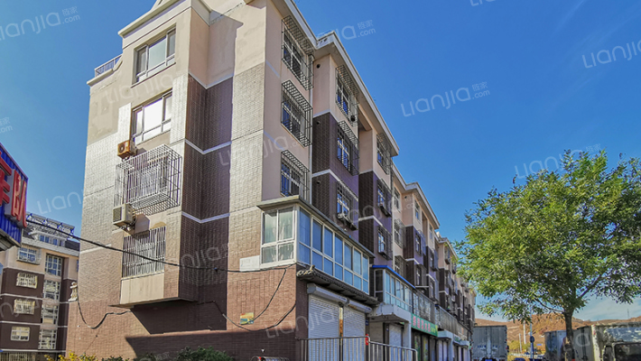 大连北方美术高级中学家属楼外景图