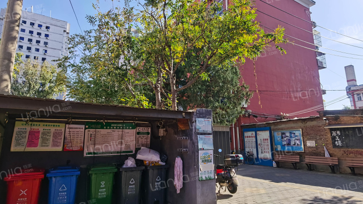 粮食局宿舍外景图