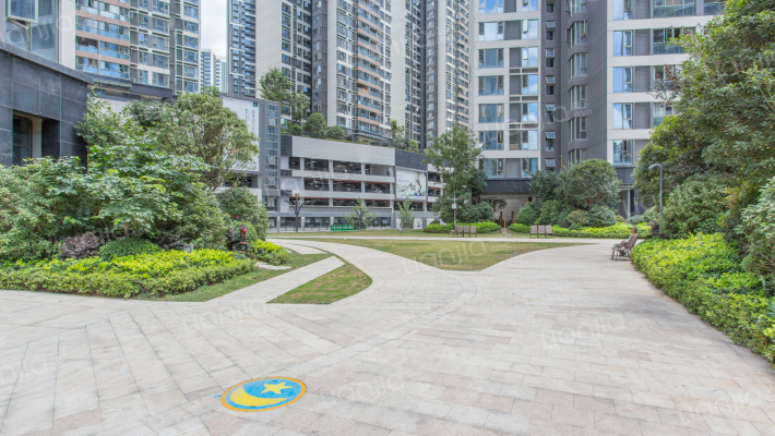 未来方舟D17组团外景图