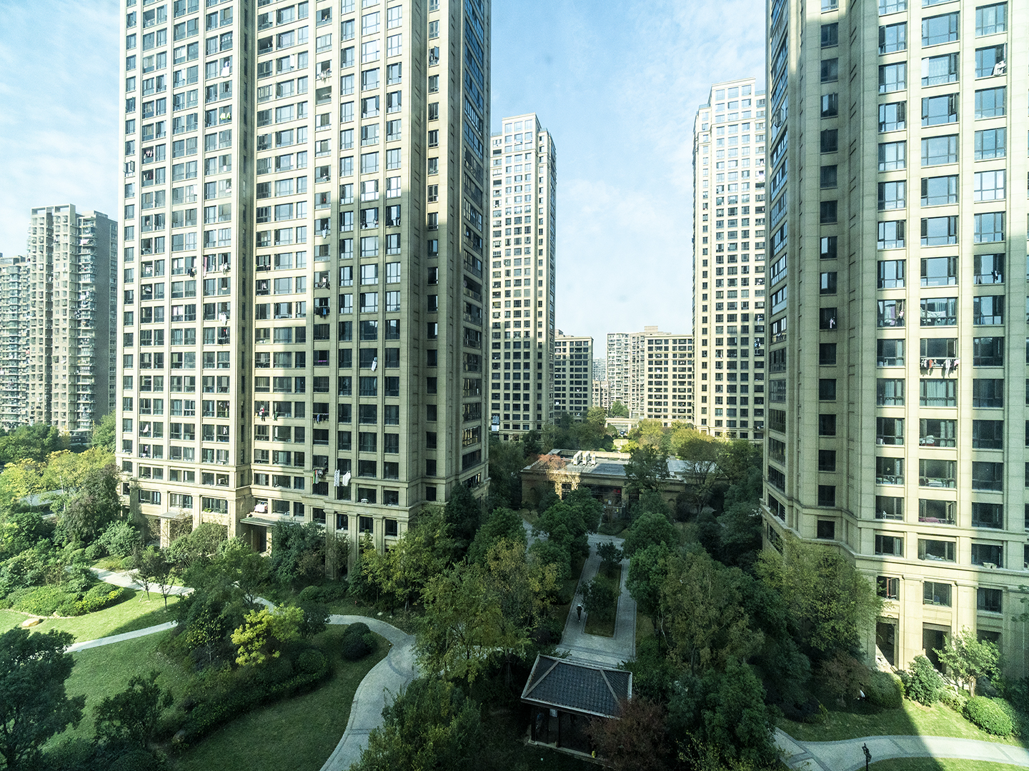 九龙仓碧玺小区实景 2