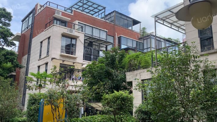 万科四季花城富竹轩外景图