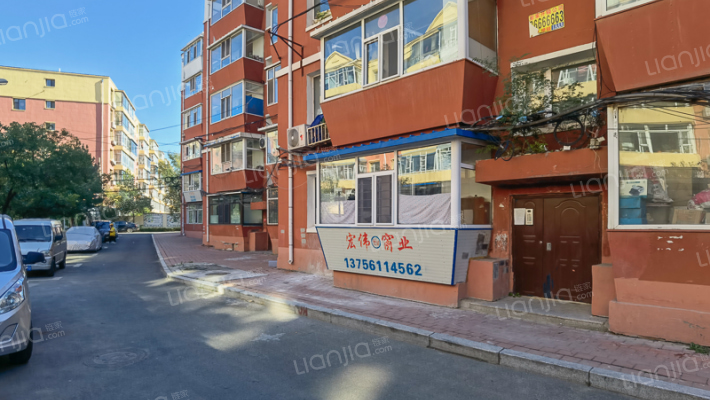 农业物资宿舍外景图