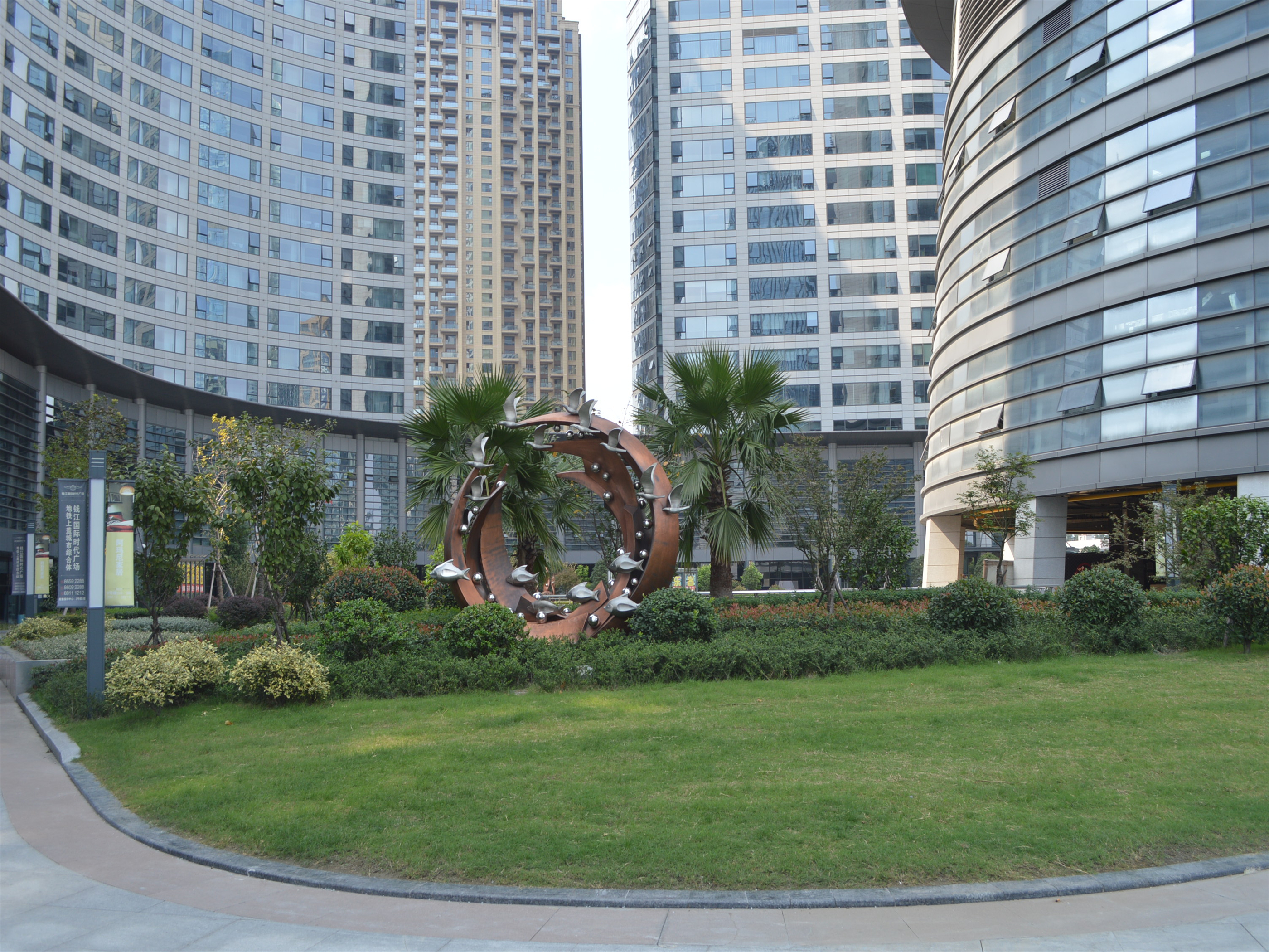 钱江国际时代广场小区实景 2