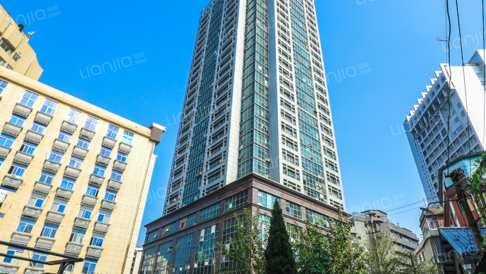 华龙国际大厦（老福山八一大道96号）外景图