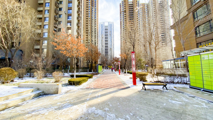 金地滨河国际·上城外景图