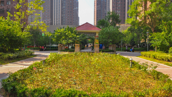 锦绣山河玉华园外景图