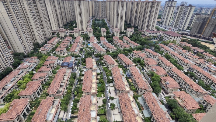 敏捷绿湖首府一期外景图