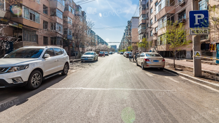 滨河新村外景图