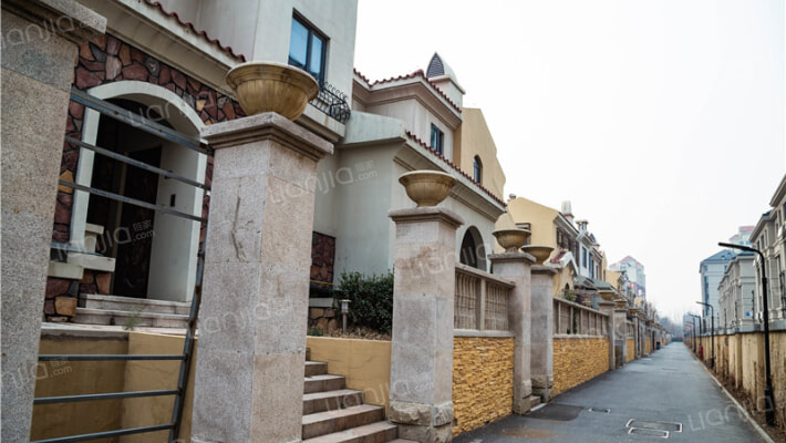 香堤庭院外景图