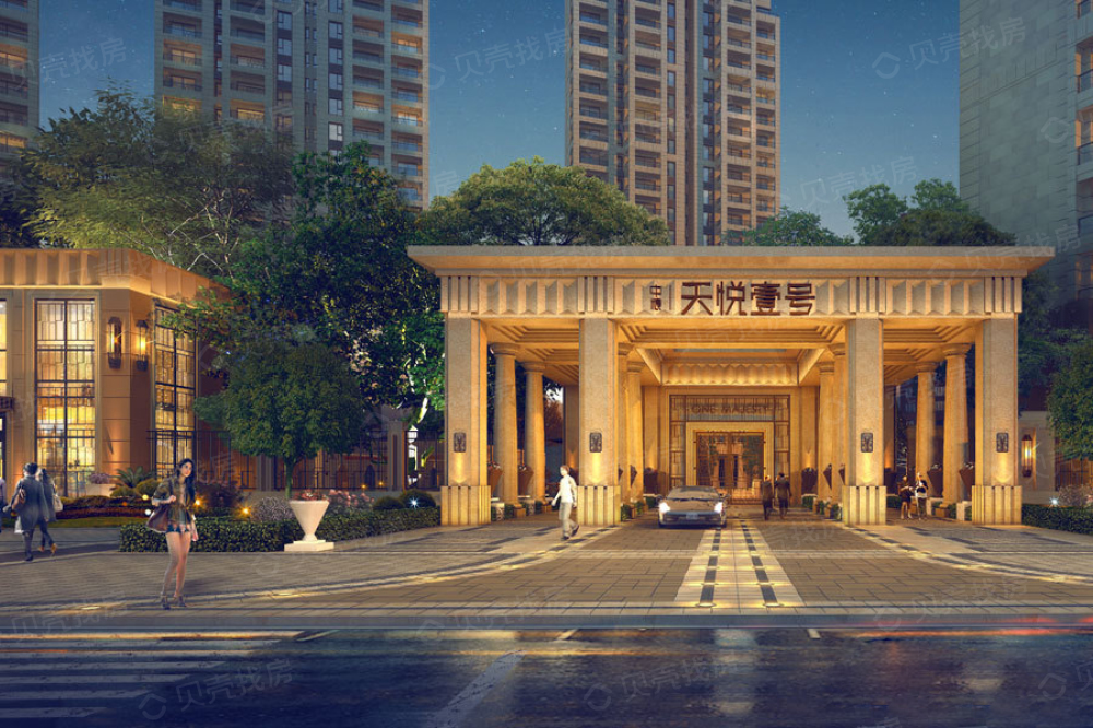 【中粮天悦壹号_北京中粮天悦壹号楼盘】效果图相册-北京贝壳新房