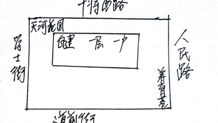 富郎中巷散盘外景图