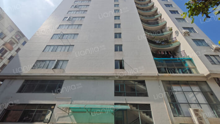 黎屋围运河东回迁楼外景图