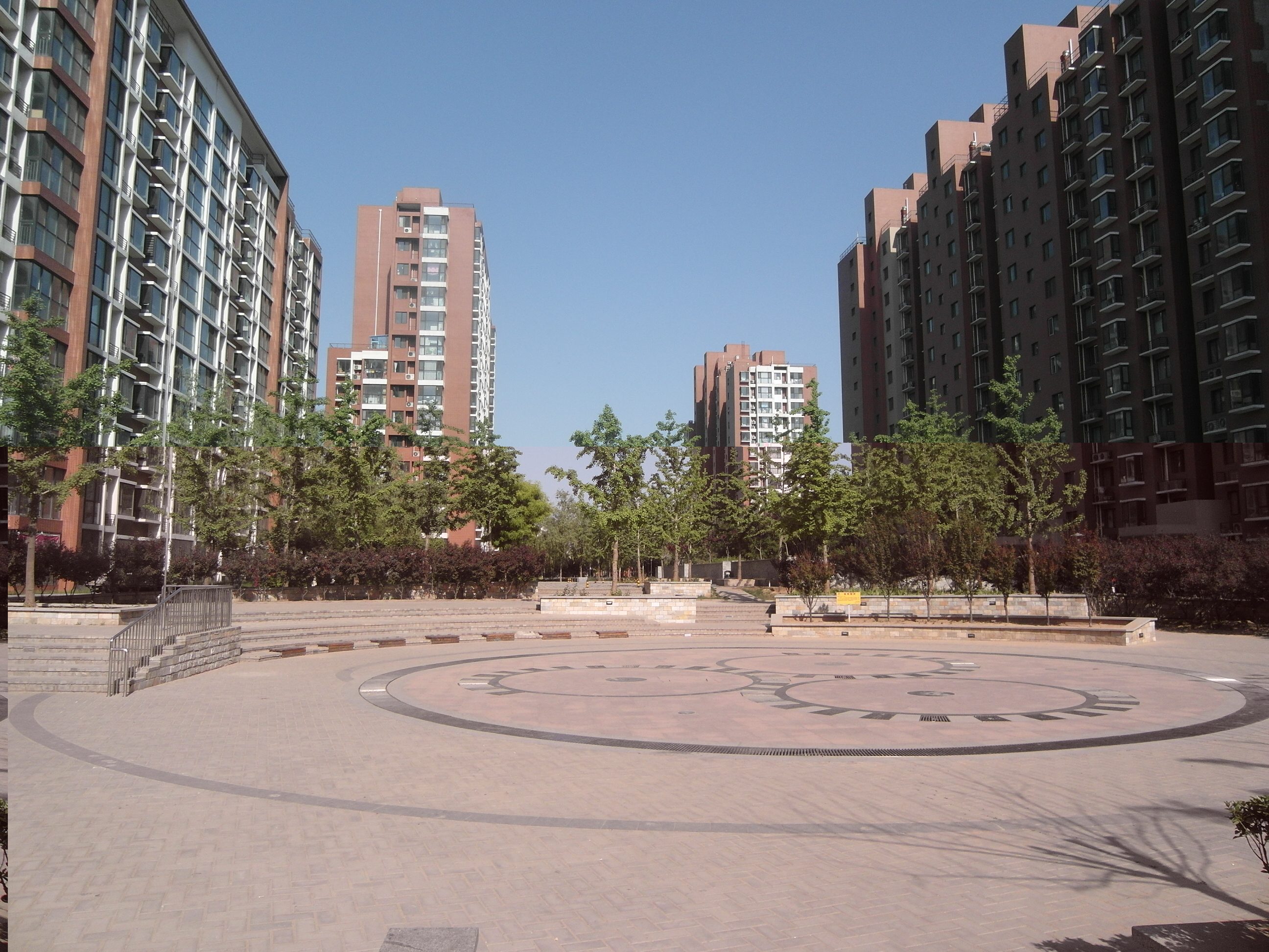 彩虹新城小区实景图