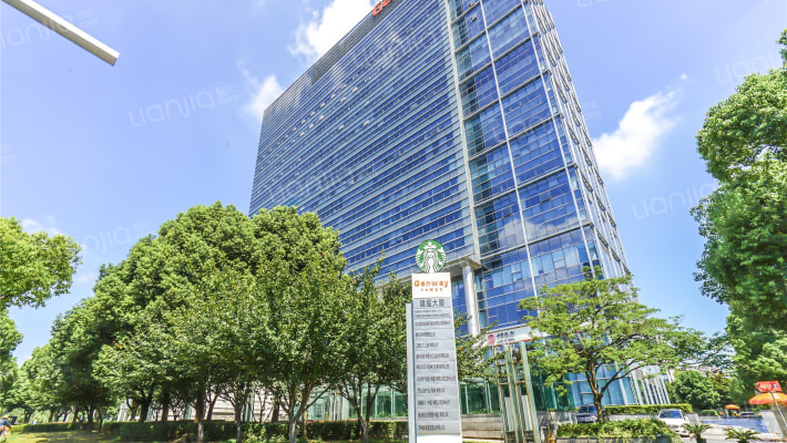 建屋大厦外景图