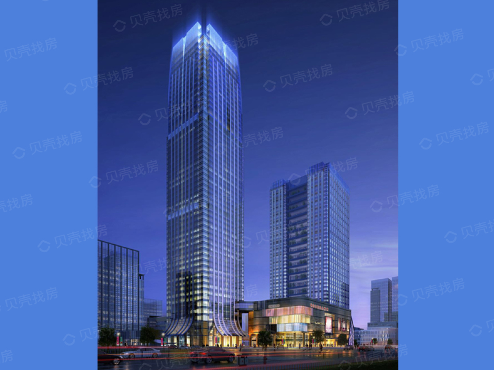 舜宁国际金融中心效果图