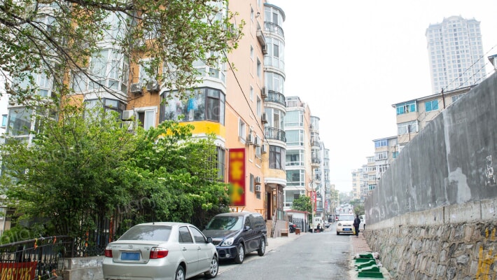 杭州街外景图