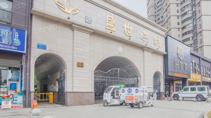 盛世洪城外景图