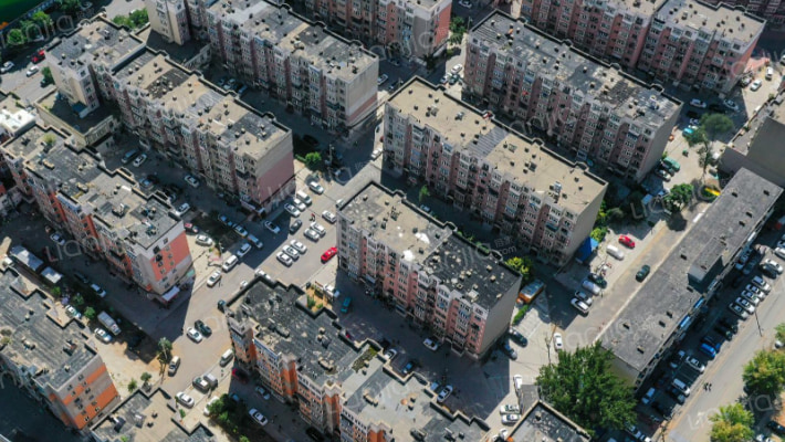 天山北小区外景图