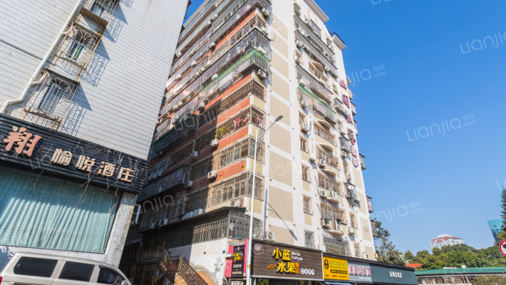 广播电台综合楼外景图