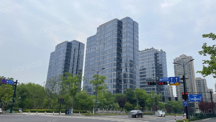 建杭江与河外景图