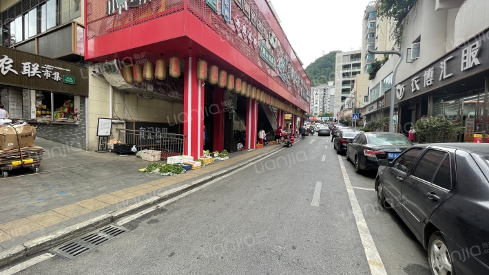 花溪区将军路农贸商住楼外景图