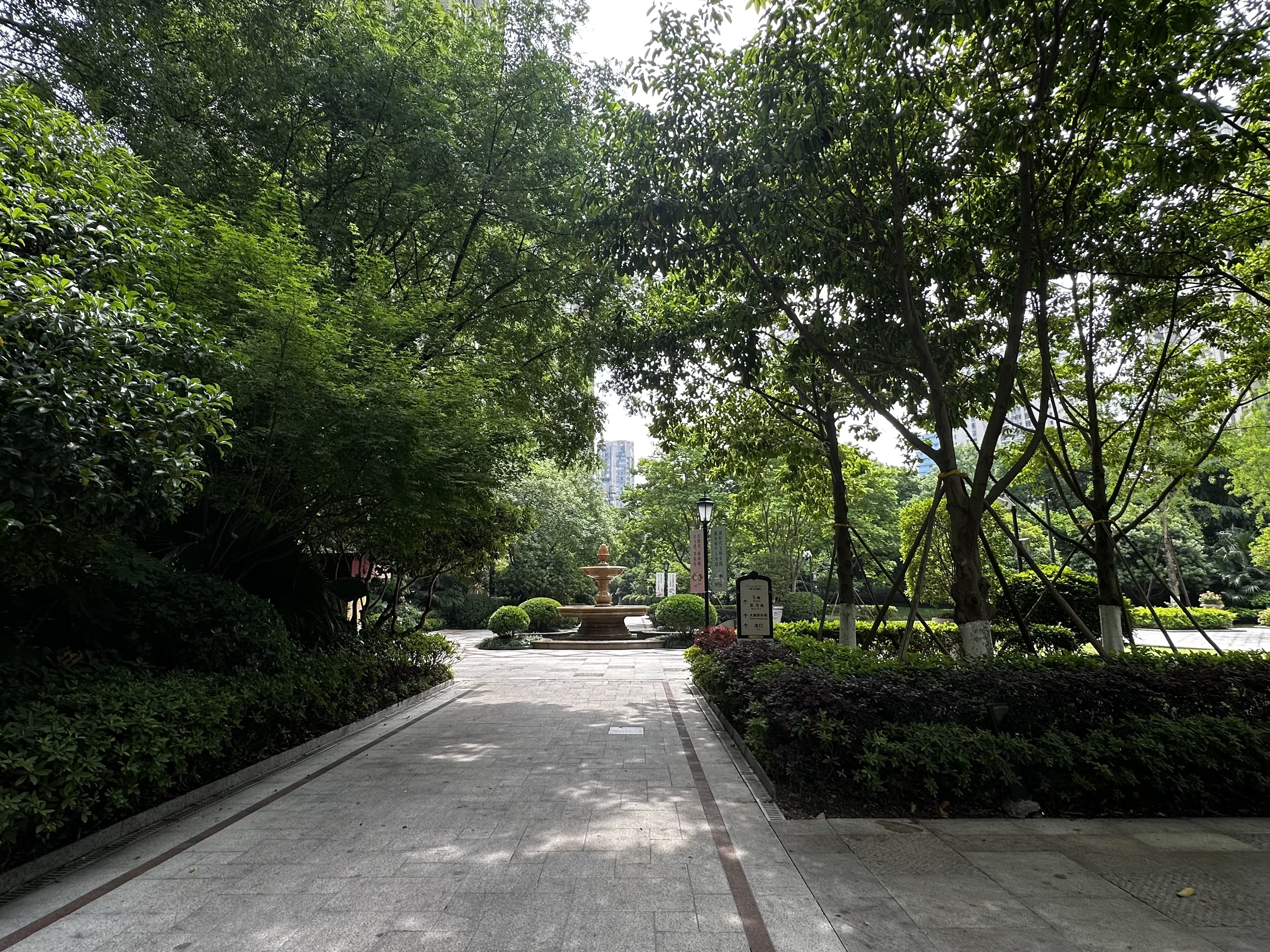 龙湖春江郦城小区实景 4