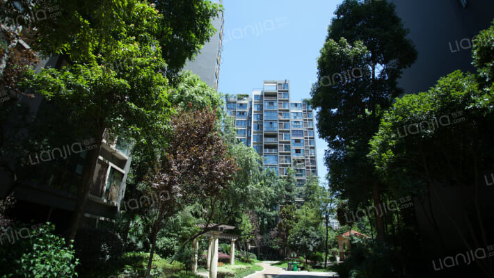 贵通御苑金枫阁外景图