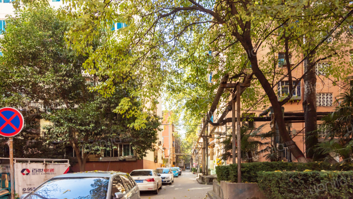 黄河机器制造厂十街坊小区外景图