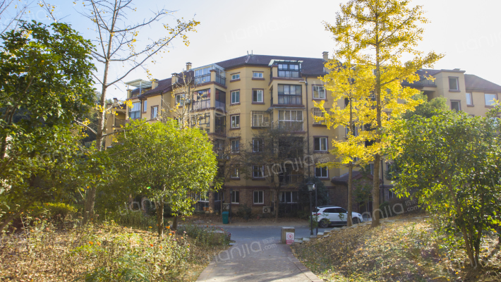 秋水览山外景图