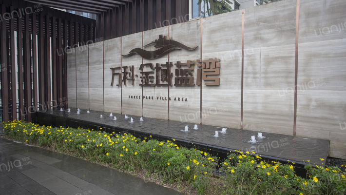 万科金域蓝湾外景图