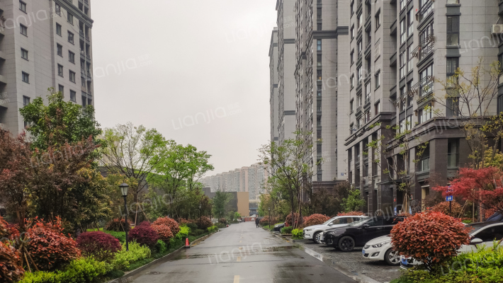 白马湖小区白鹤苑外景图