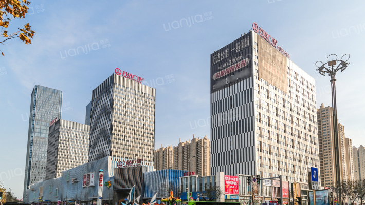 万达公寓外景图