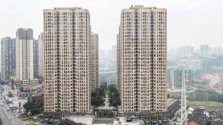 万科西城二期外景图