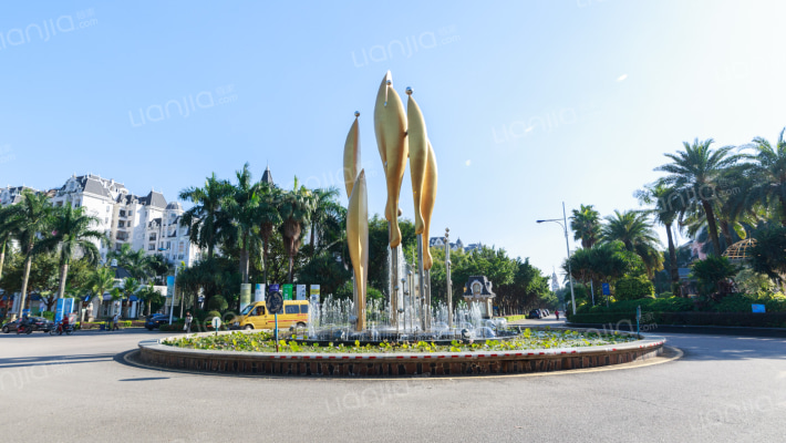 金海岸花园观海外景图