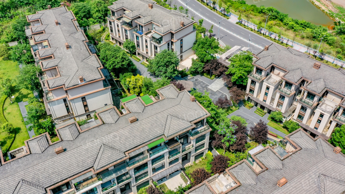 金科御临河月兰溪外景图