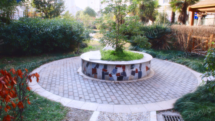 枫丹白露水秀花园外景图