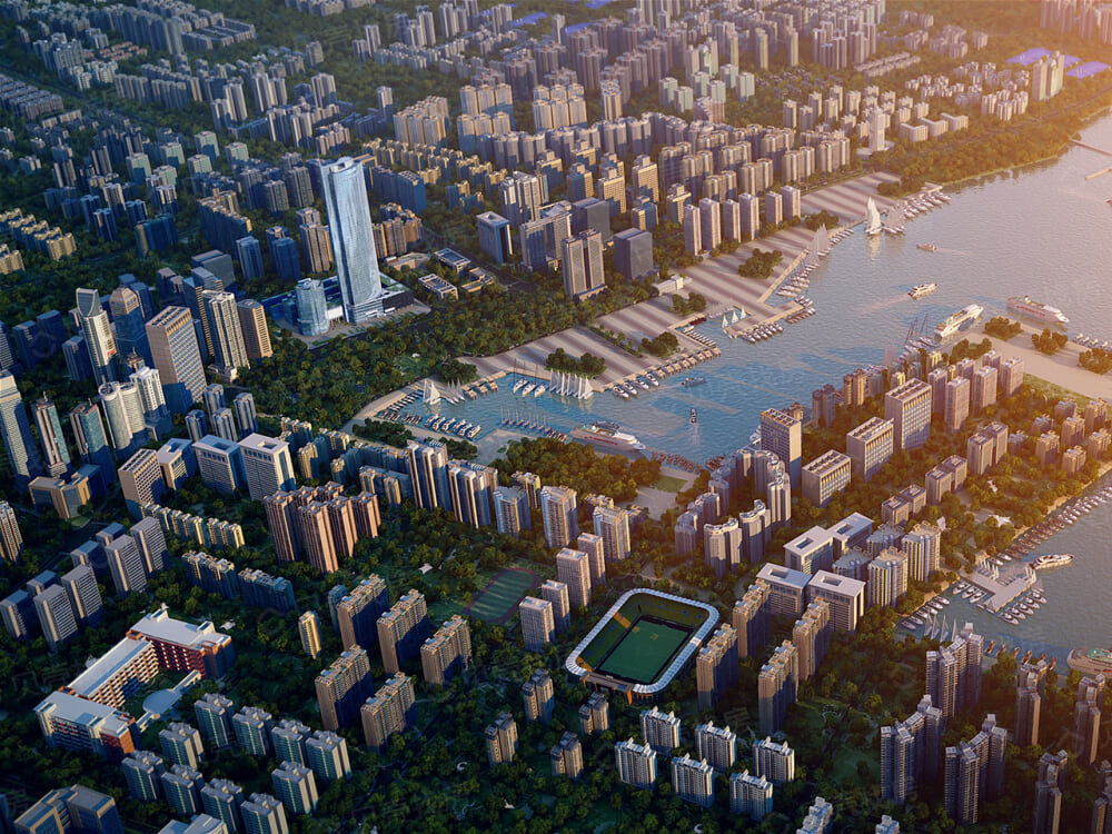 海口中心效果图