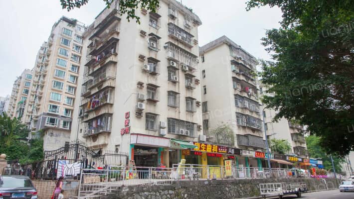 搪瓷公司住宅楼外景图