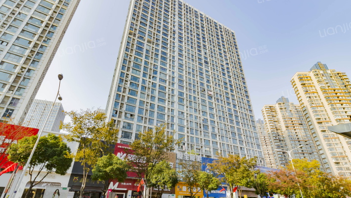 万达广场公寓外景图