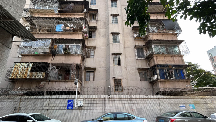 平洲一中教师宿舍D、E座小区外景图