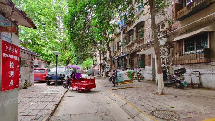 陕西省电力公司兴庆路社区外景图