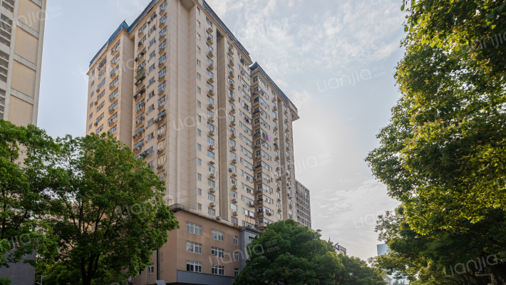 湖北省老干部局宿舍外景图