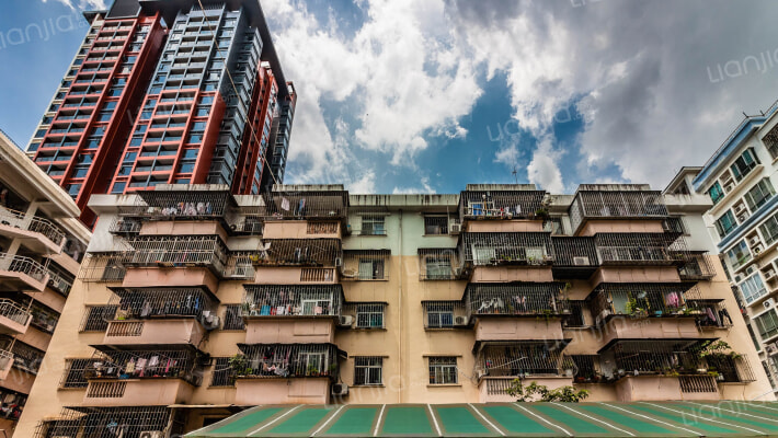 中国南方电网住宅楼外景图