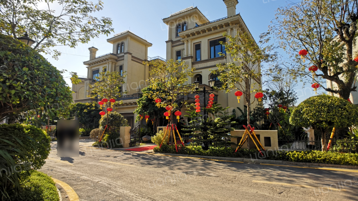 恒大山水龙盘外景图