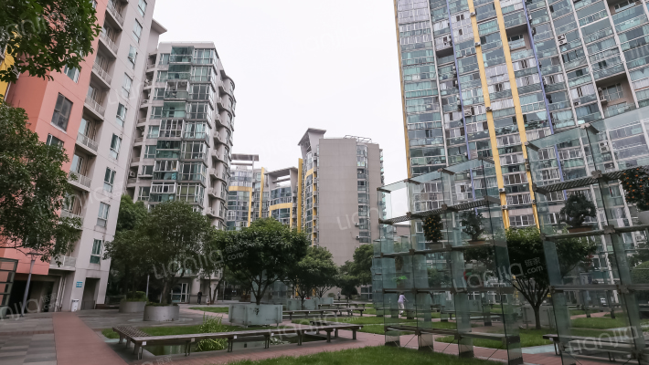 圣淘沙花城外景图