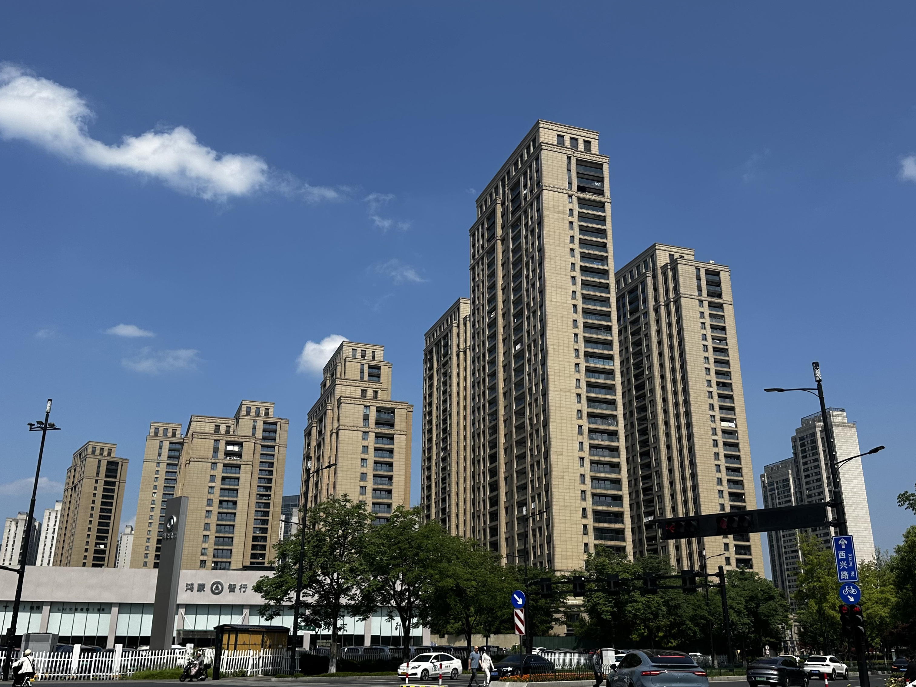 滨江金茂府小区实景 3
