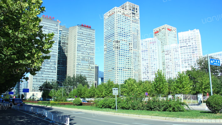 建外soho东区外景图