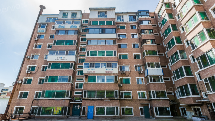 文化庭院外景图