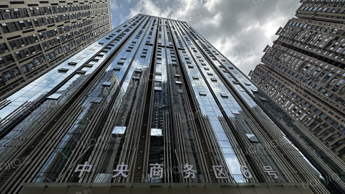 花果园中央商务区外景图