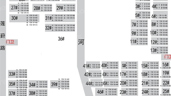 莲香新村南区外景图